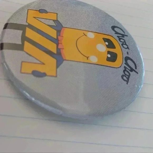 Via Rail Choo-Choo Club  Vintage Collectible Button Pin - Picture 3 of 6